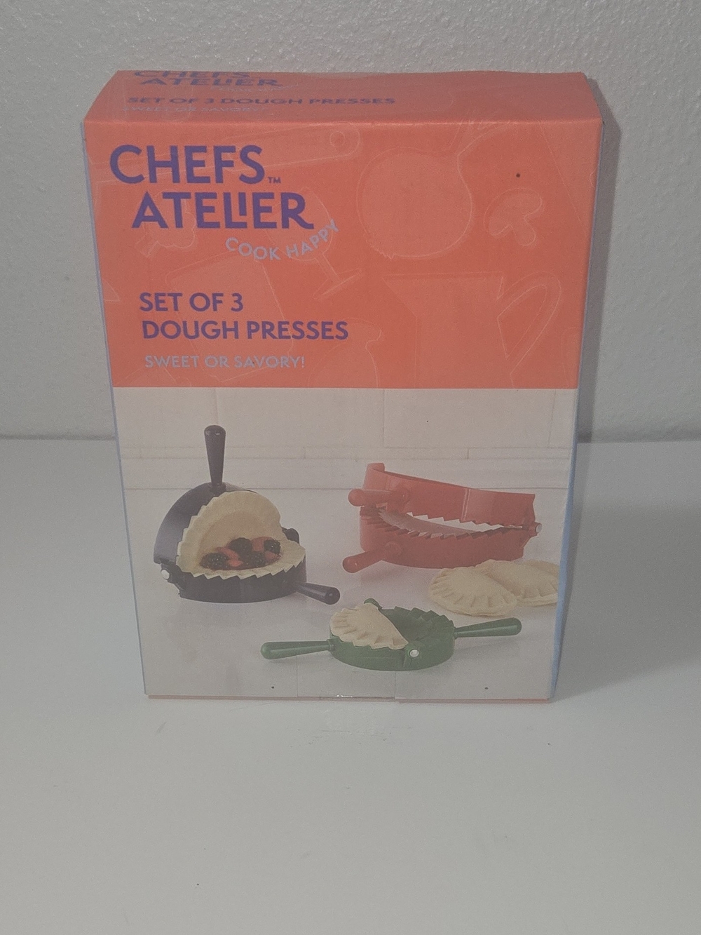 Set of 3 Dough Presses - Multicolor
